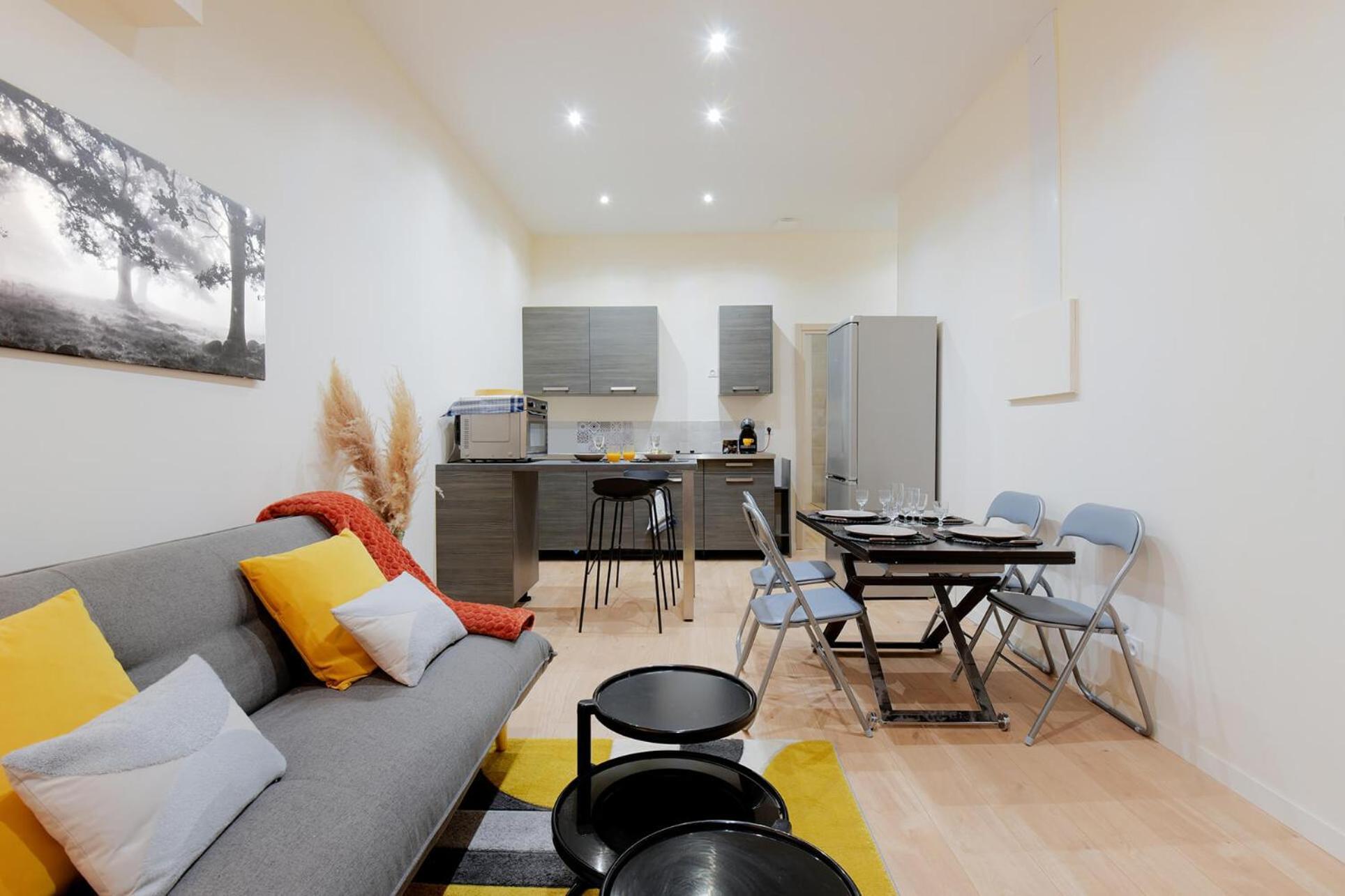 Apartamento L'appart Chic - Terrasse - Proche Lyon & Tram Villeurbanne
