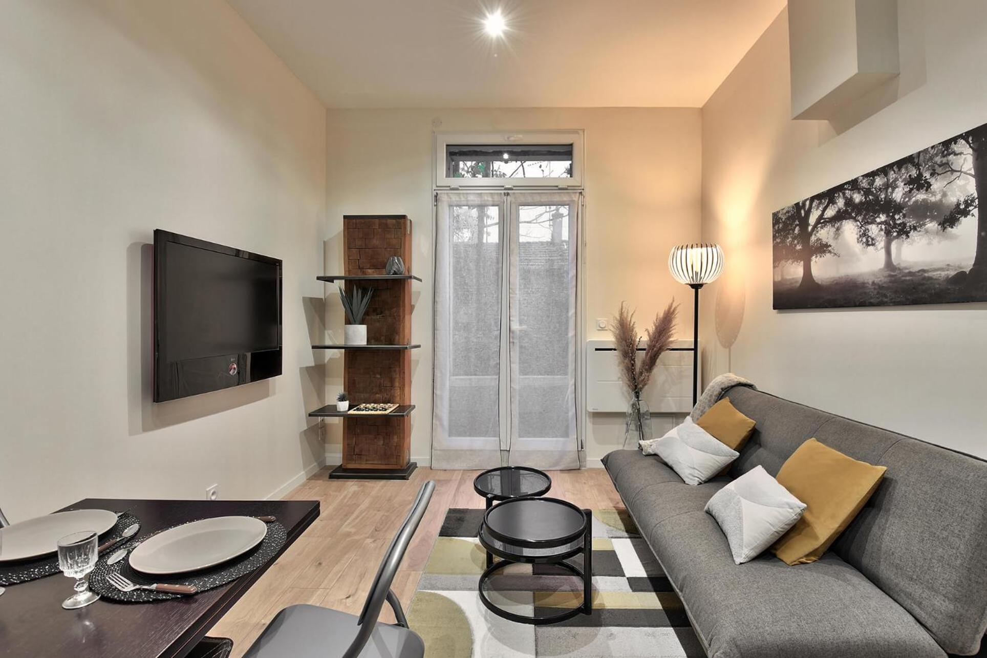 L'appart Chic - Terrasse - Proche Lyon & Tram Apartamento *